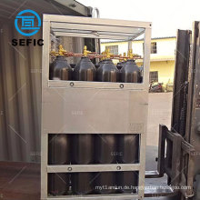 ISO9809 Seamless Steel Oxygen Argon CO2 Gas Cylinder 40L Nitrogen Cylinder